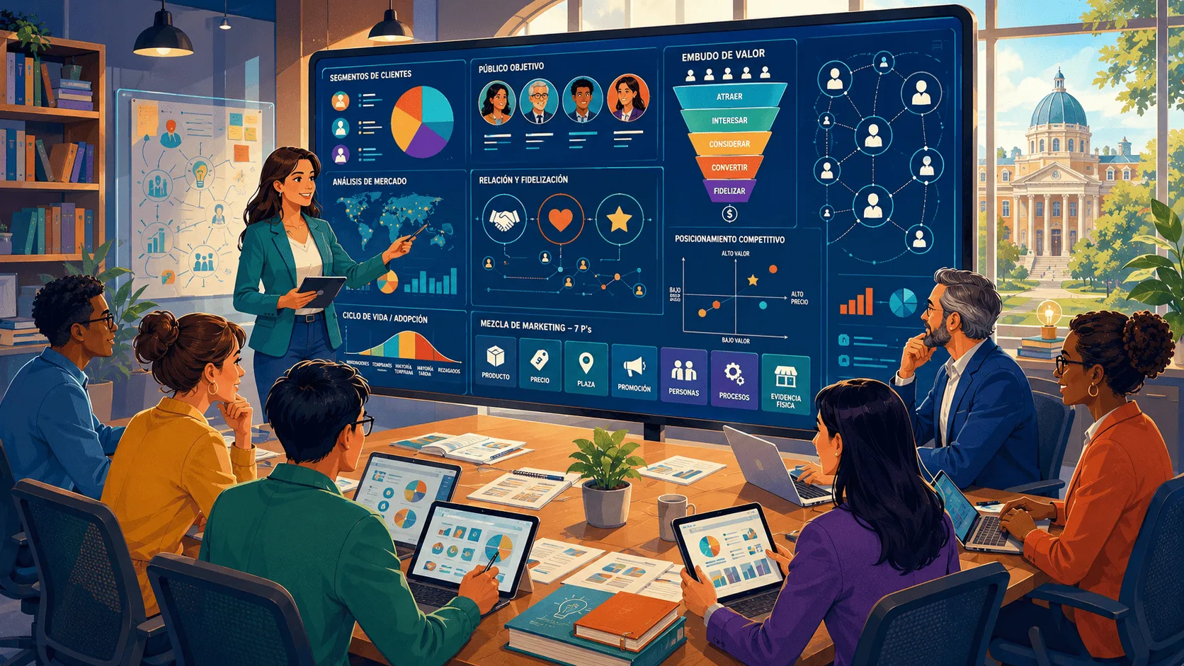 Curso Clientes y mercados